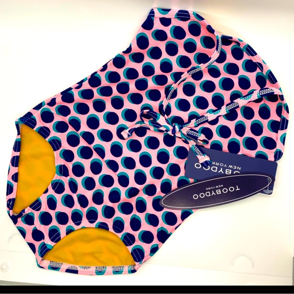 ToobyDoo New York Toddler Girl 1-2 TOne Piece Bathing Suit